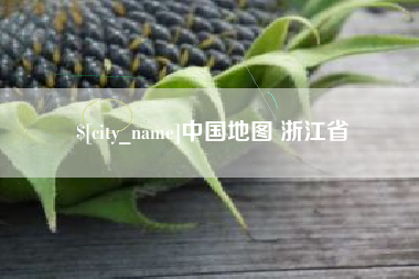 肇东中国地图 浙江省