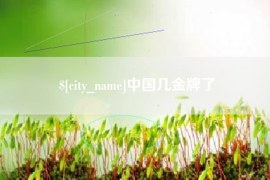 肇东中国几金牌了