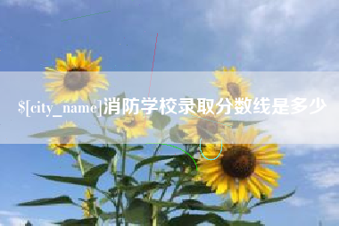 肇东消防学校录取分数线是多少