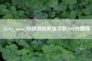 肇东中国消防救援学院2018分数线