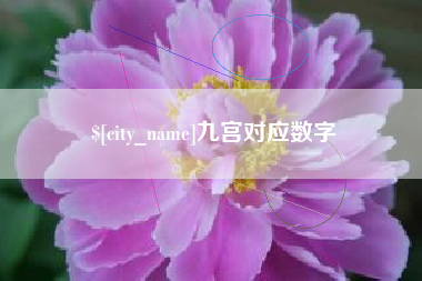 肇东九宫对应数字