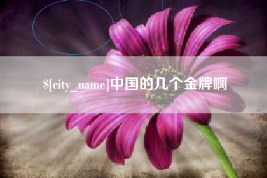 肇东中国的几个金牌啊