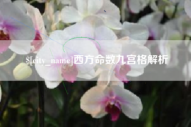 肇东西方命数九宫格解析