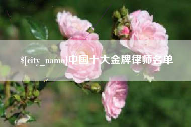 肇东中国十大金牌律师名单