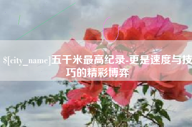 肇东五千米最高纪录-更是速度与技巧的精彩博弈
