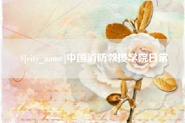 肇东中国消防救援学院日常