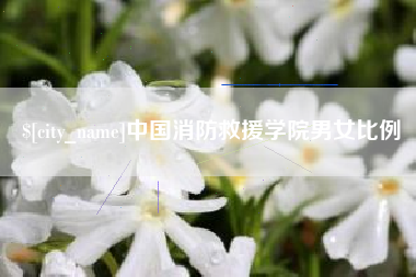 肇东中国消防救援学院男女比例