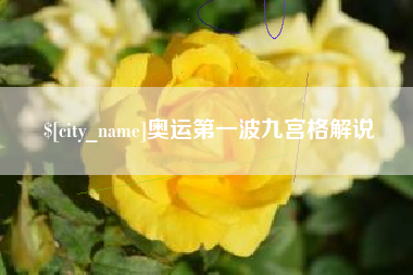 肇东奥运第一波九宫格解说