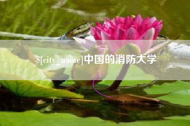 肇东中国的消防大学