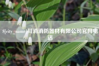 肇东川消消防器材有限公司官网电话