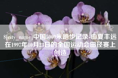 肇东中国5000米跑步记录-由夏丰远在1997年10月23日的全国运动会田径赛上创造