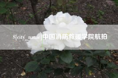 肇东中国消防救援学院航拍