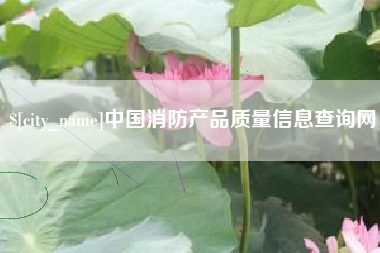 肇东中国消防产品质量信息查询网