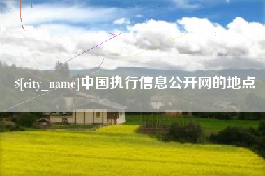 肇东中国执行信息公开网的地点