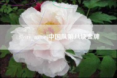 肇东中国队第八块金牌