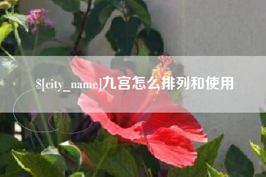 肇东九宫怎么排列和使用