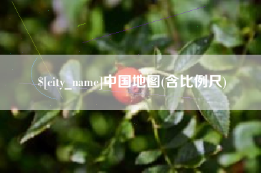 肇东中国地图(含比例尺)