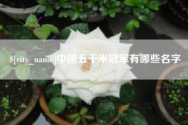 肇东中国五千米冠军有哪些名字