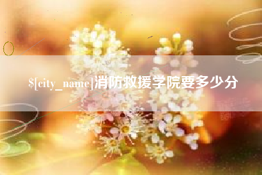 肇东消防救援学院要多少分
